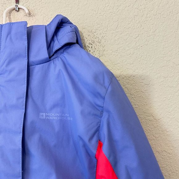 MOUNTAIN WAREHOUSE Girls Hooded Full-Zip Insulated Ski Jacket Multicolor - Picture 2 of 16